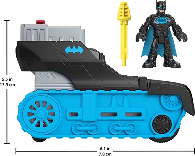 Fisher Price Imaginext DC Super Friends Bat Tech Figure & Vehicle Tank