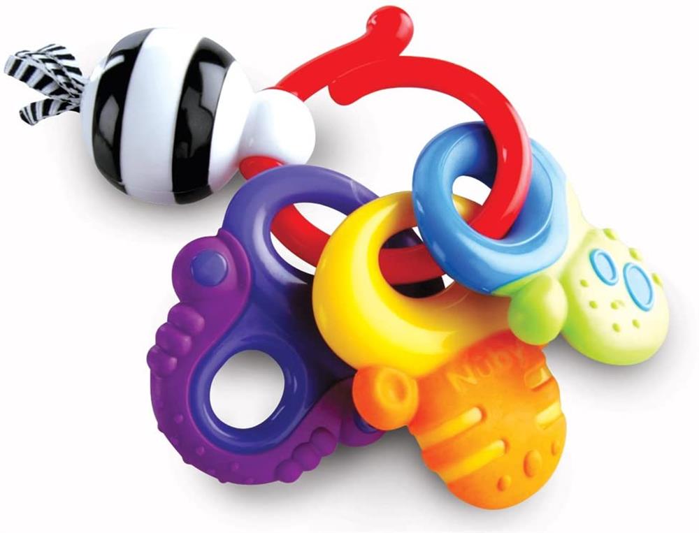 Nuby Fun Keys Teether Ring