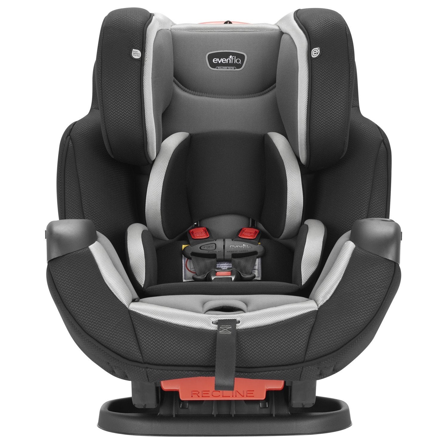 Evenflo Symphony DLX All-in-One Car Seat, Apex Black