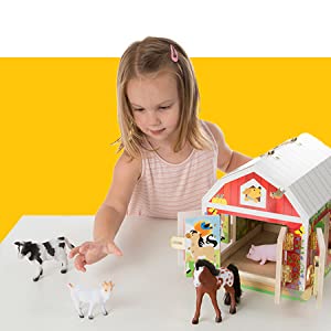 Melissa and Doug Latches Barn Toy