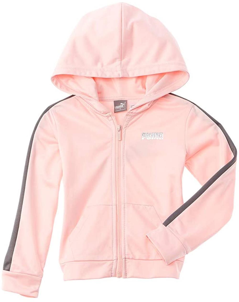 PUMA Girls 7-16 Big Cat Zip Tricot Jacket