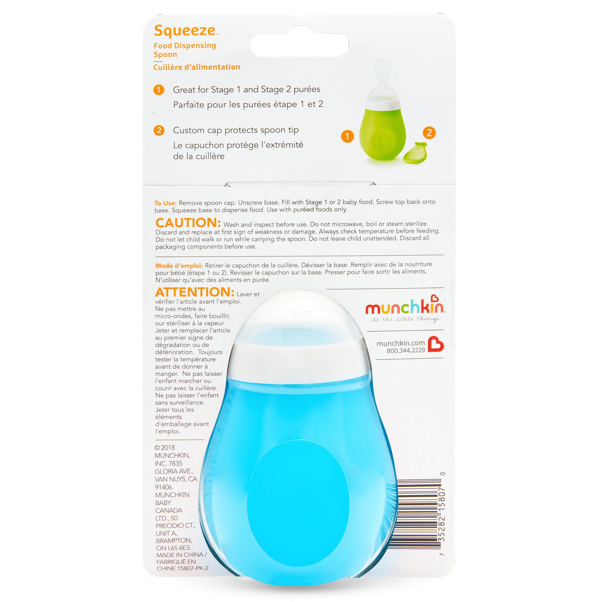 Munchkin Squeeze Food Dispensing Spoon