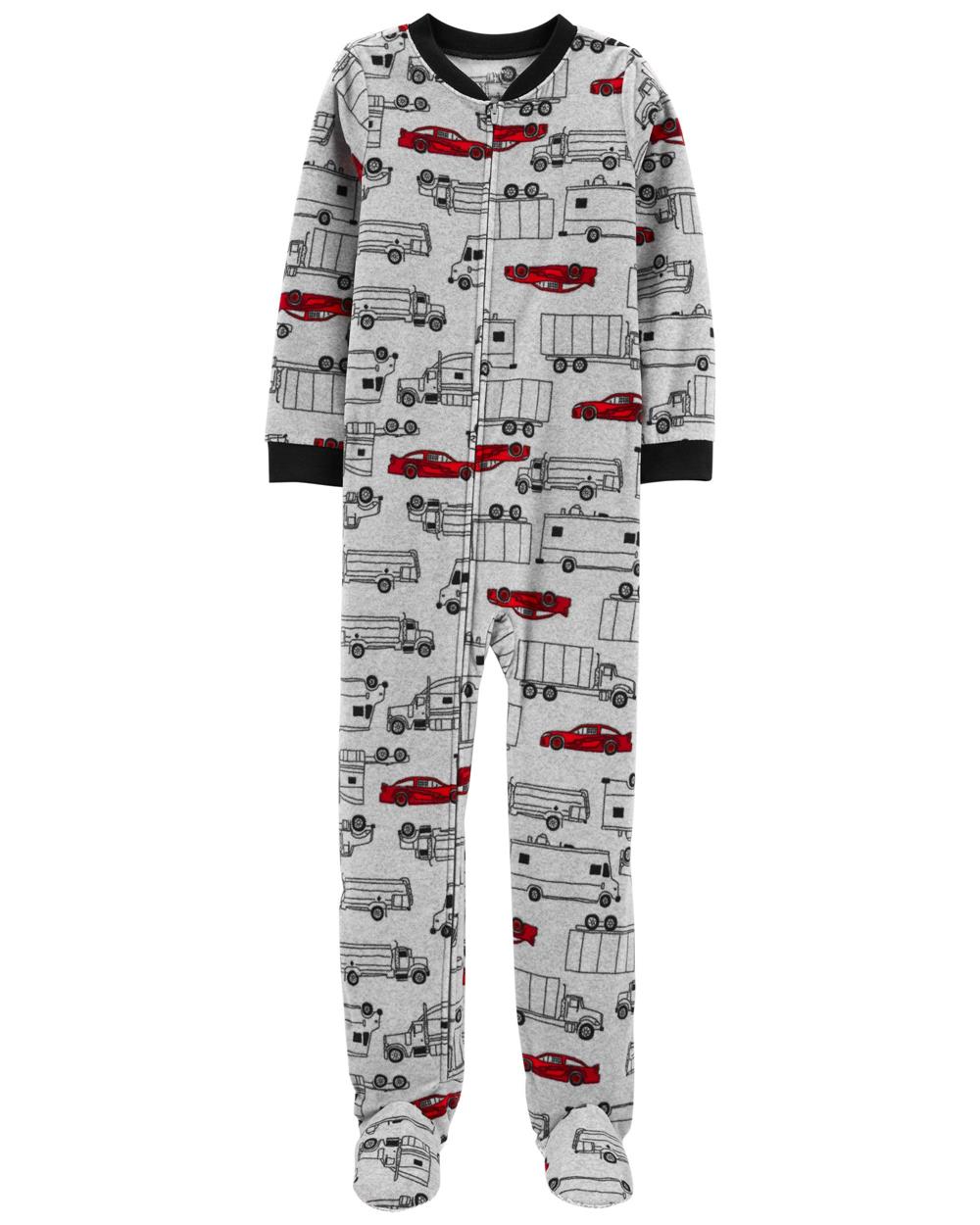 Carters Boys 12-24 Months Vehicles Microfleece Blanket Sleeper