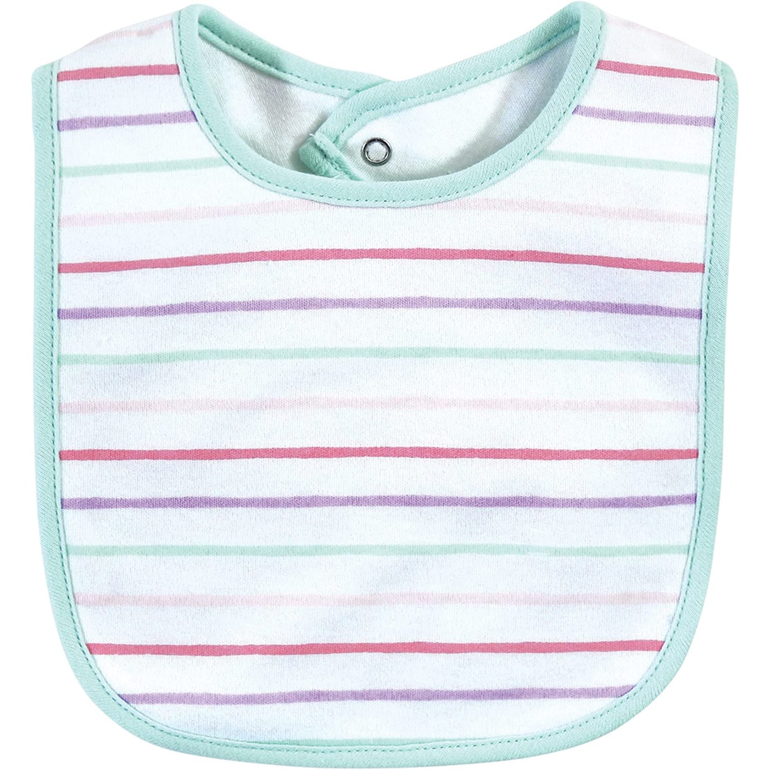 Hudson Baby 5 Pack Cotton Interlock Bibs