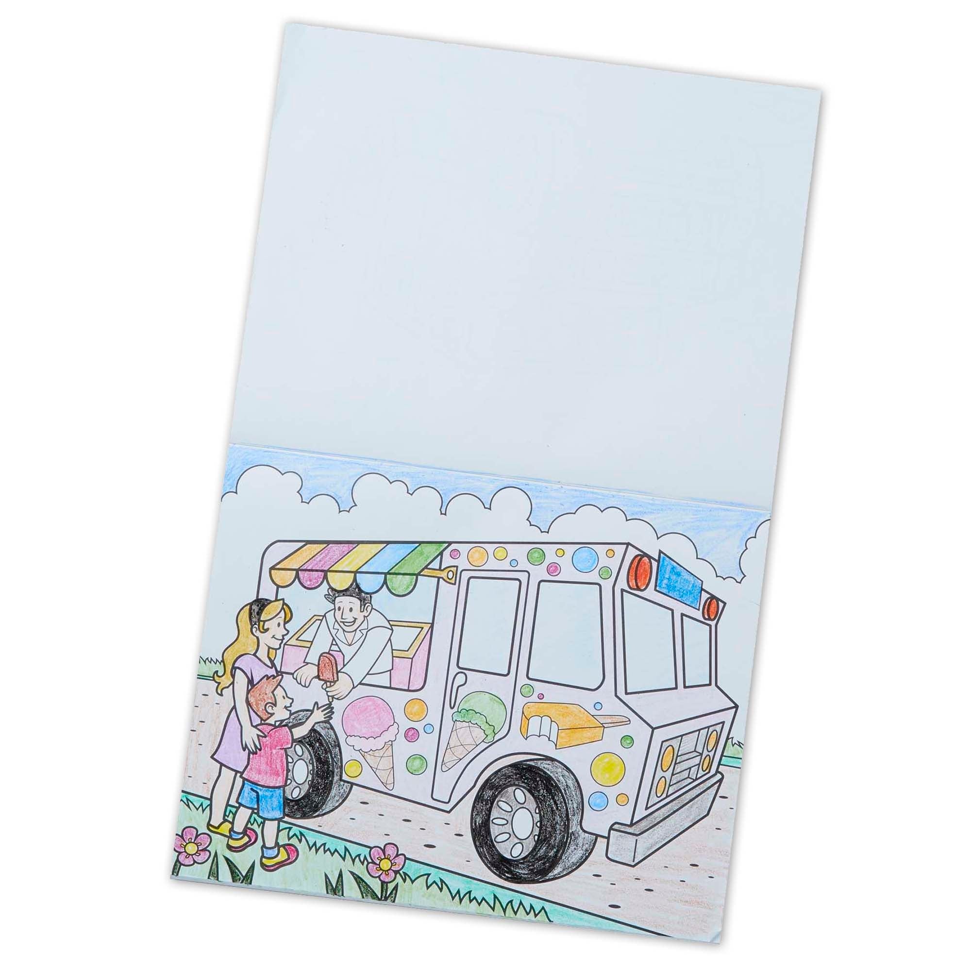 Melissa and Doug Jumbo Coloring Pad - Vehicles