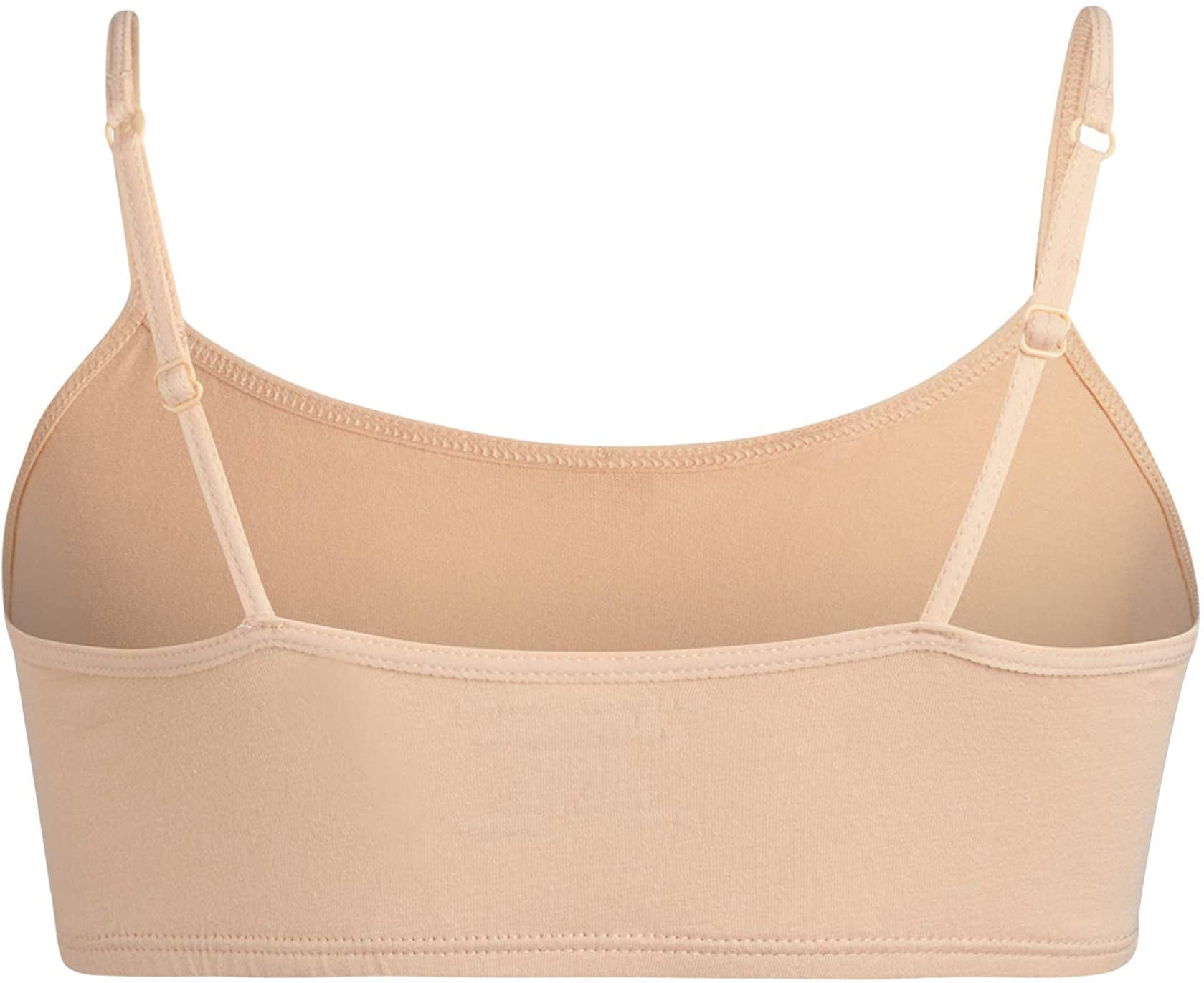 Rene Rofe Girls 7-16 Joelle Cotton Bralette 5-Pack