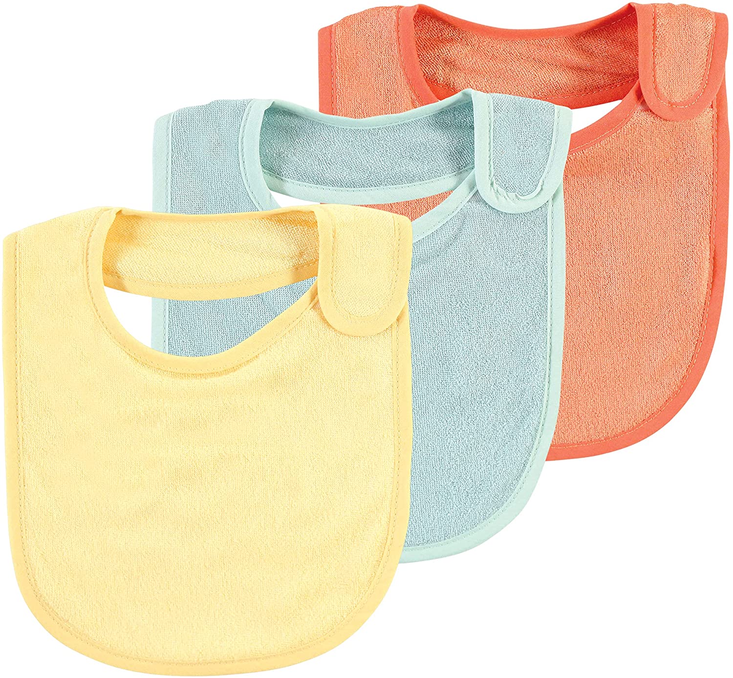 Hudson Baby 10 Pack Bamboo Bib, Burp Cloth and Washcloth Set