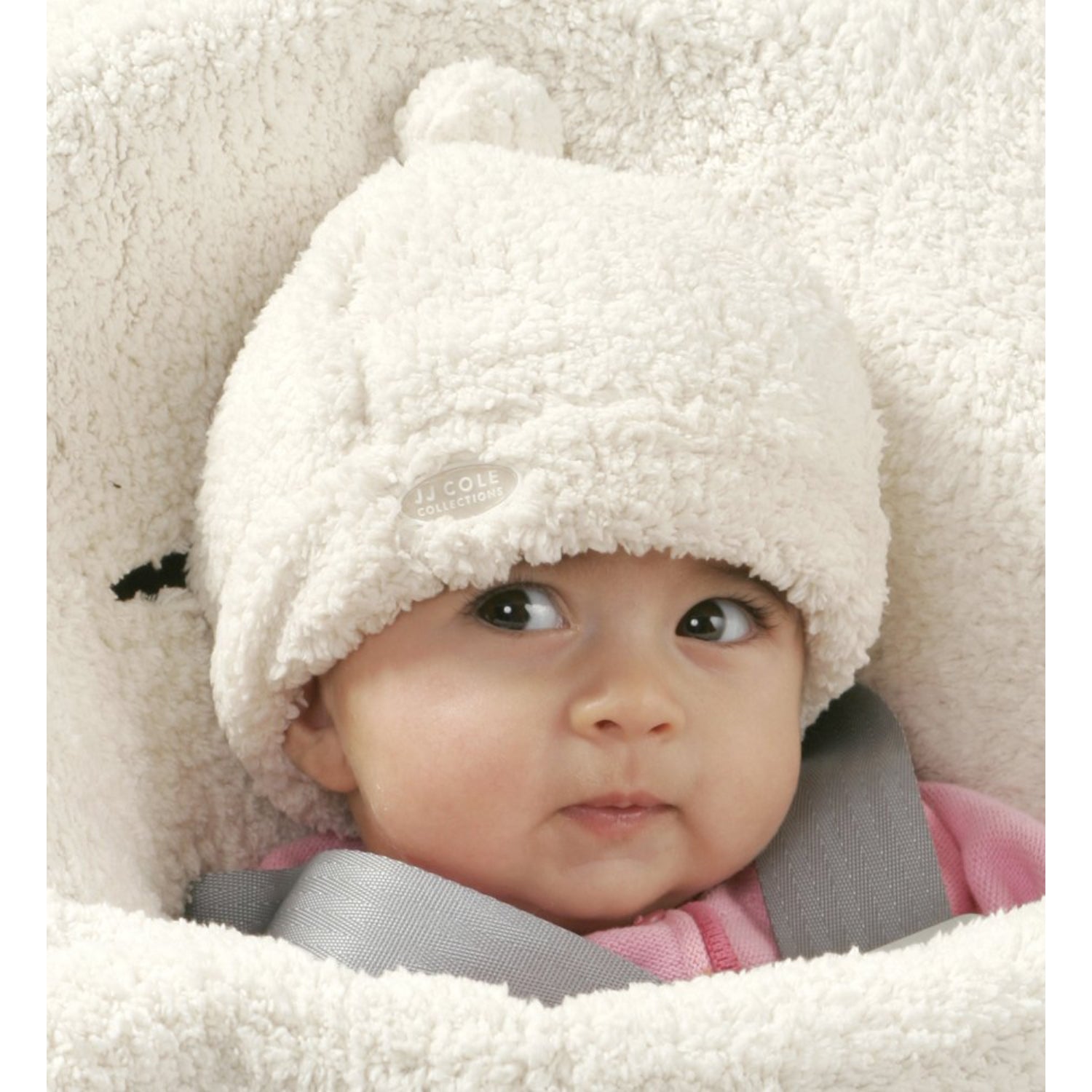 JJ Cole Bundle Me Shearling Baby Hat, 0-6 Months