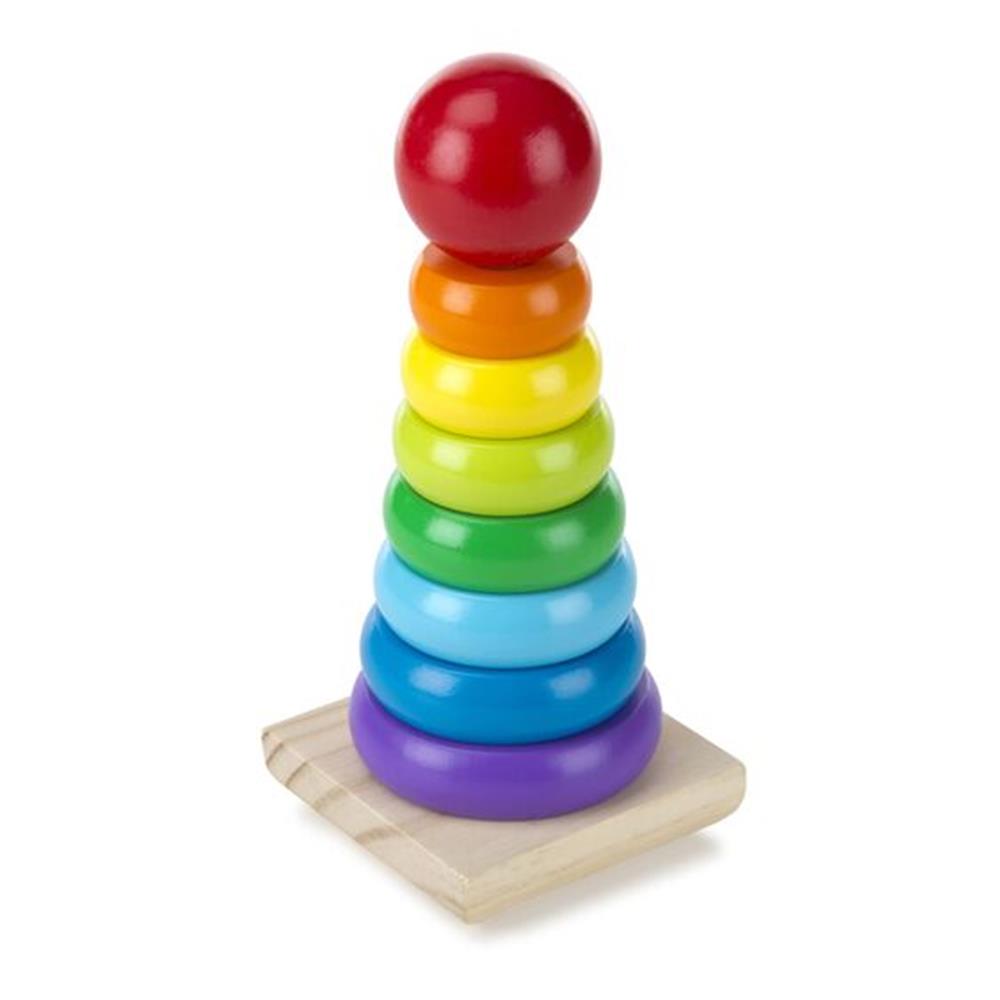 Melissa and Doug Rainbow Stacker Classic Toy