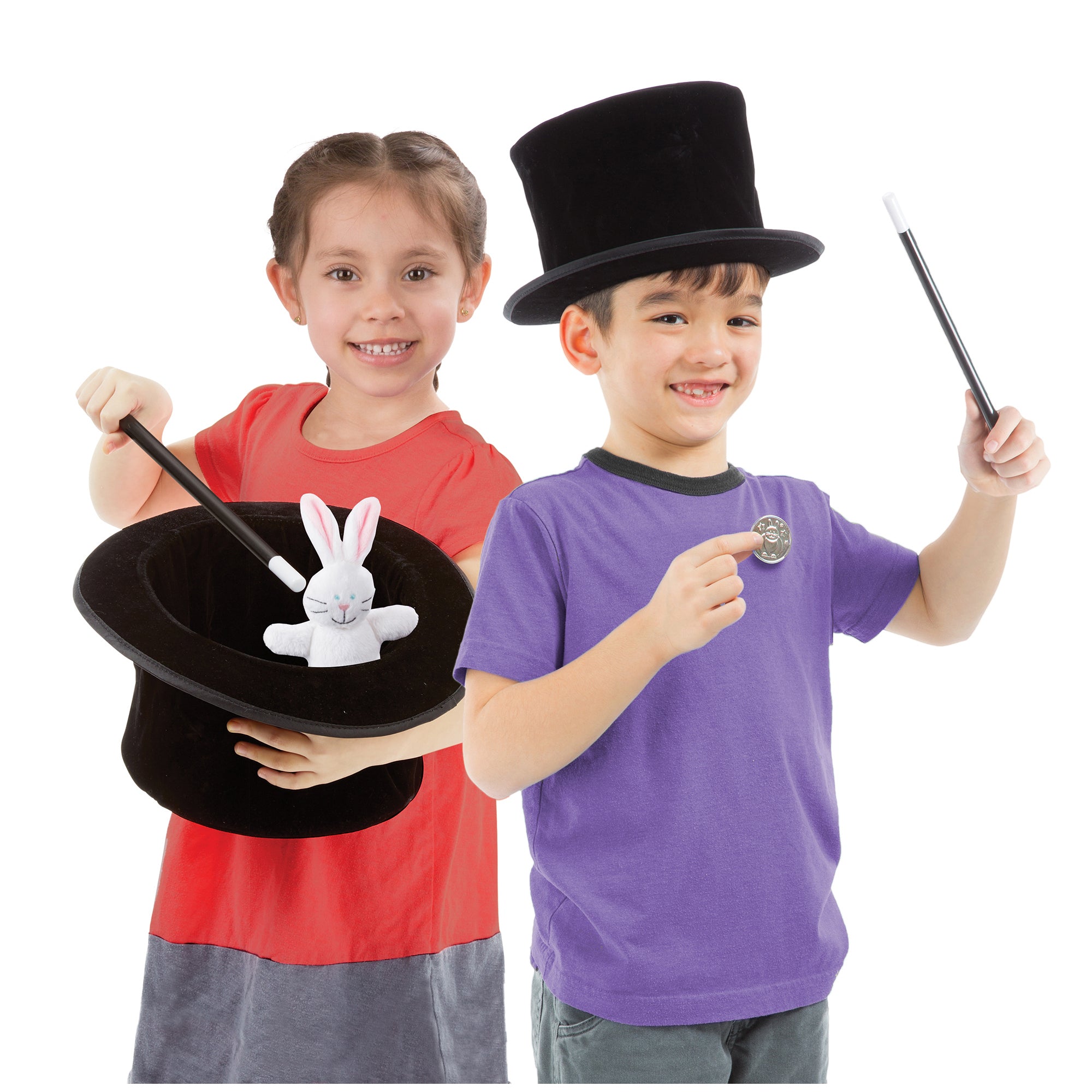 Melissa and Doug Magic in a Snap - Magician's Pop-Up Magical Hat with Tricks