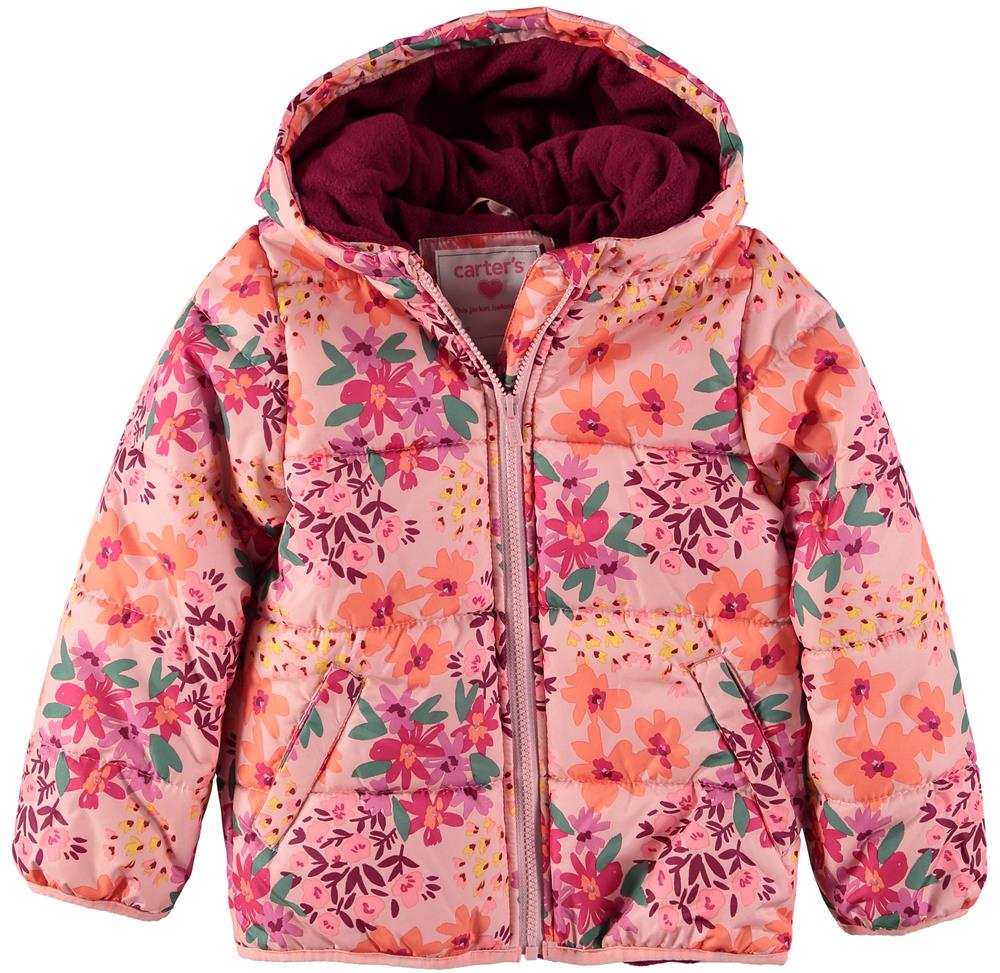 Carters Girls 4-6X Bubble Jacket