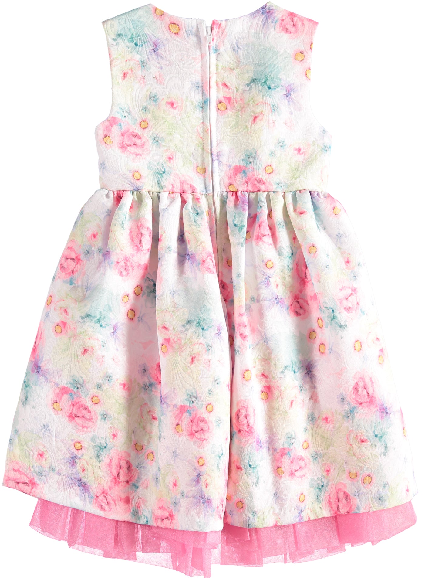 Bonnie Jean Girls 4-6X Floral Bow Dress