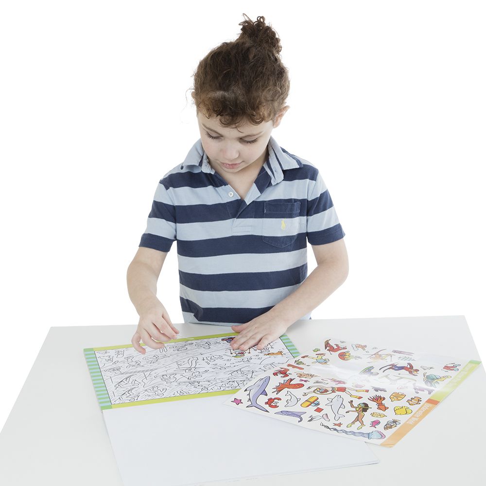 Melissa and Doug Seek & Find Sticker Pad - Adventure