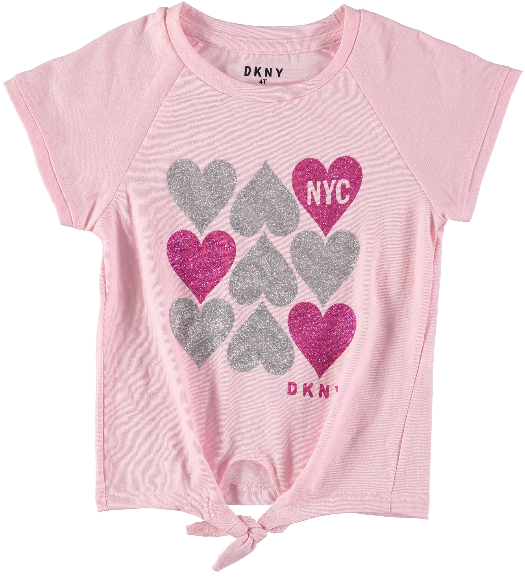 DKNY Girls 2T-4T NYC Heart Legging Set