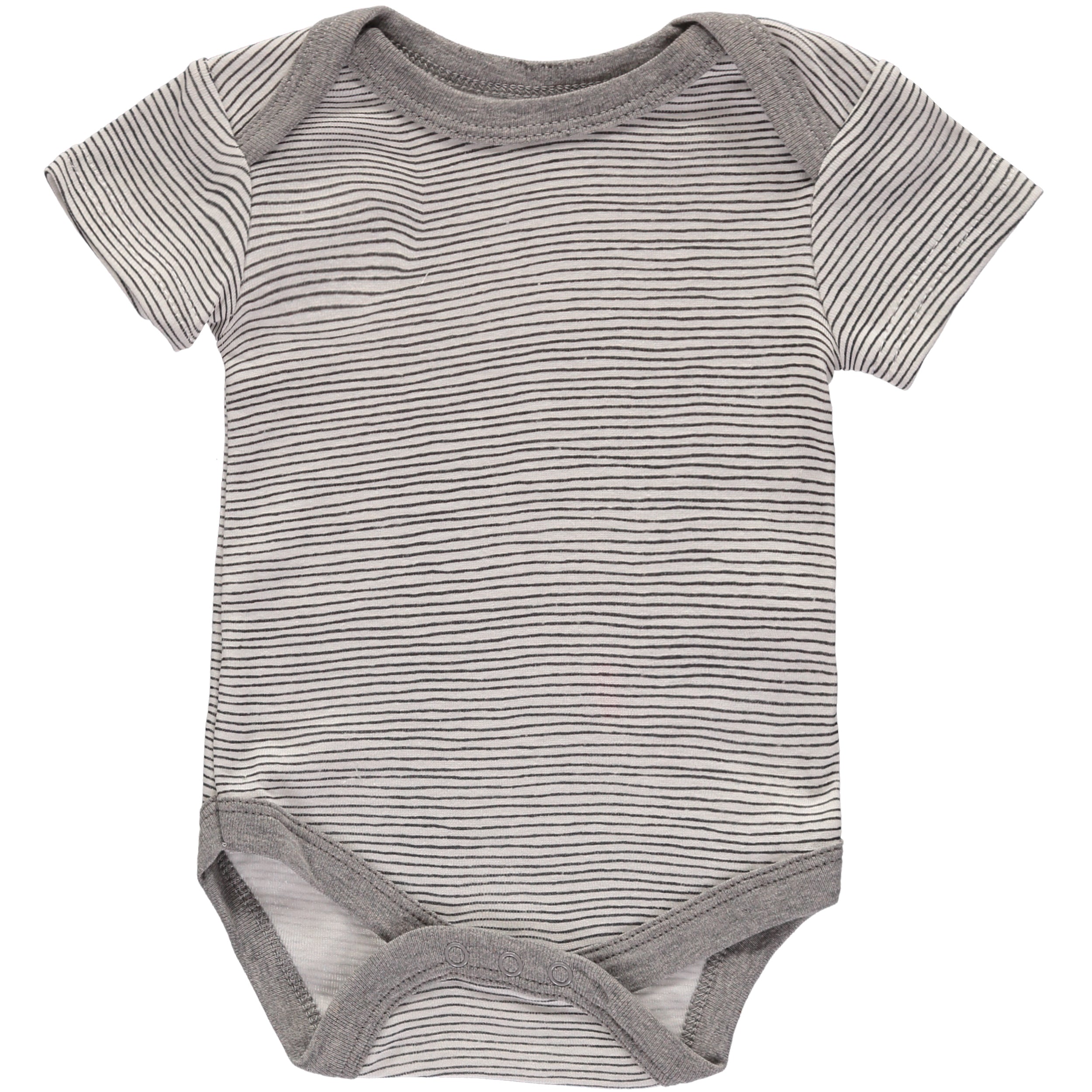 Rene Rofe Baby Boys 0-9 Months Short Sleeve Bodysuit, 5-Pack