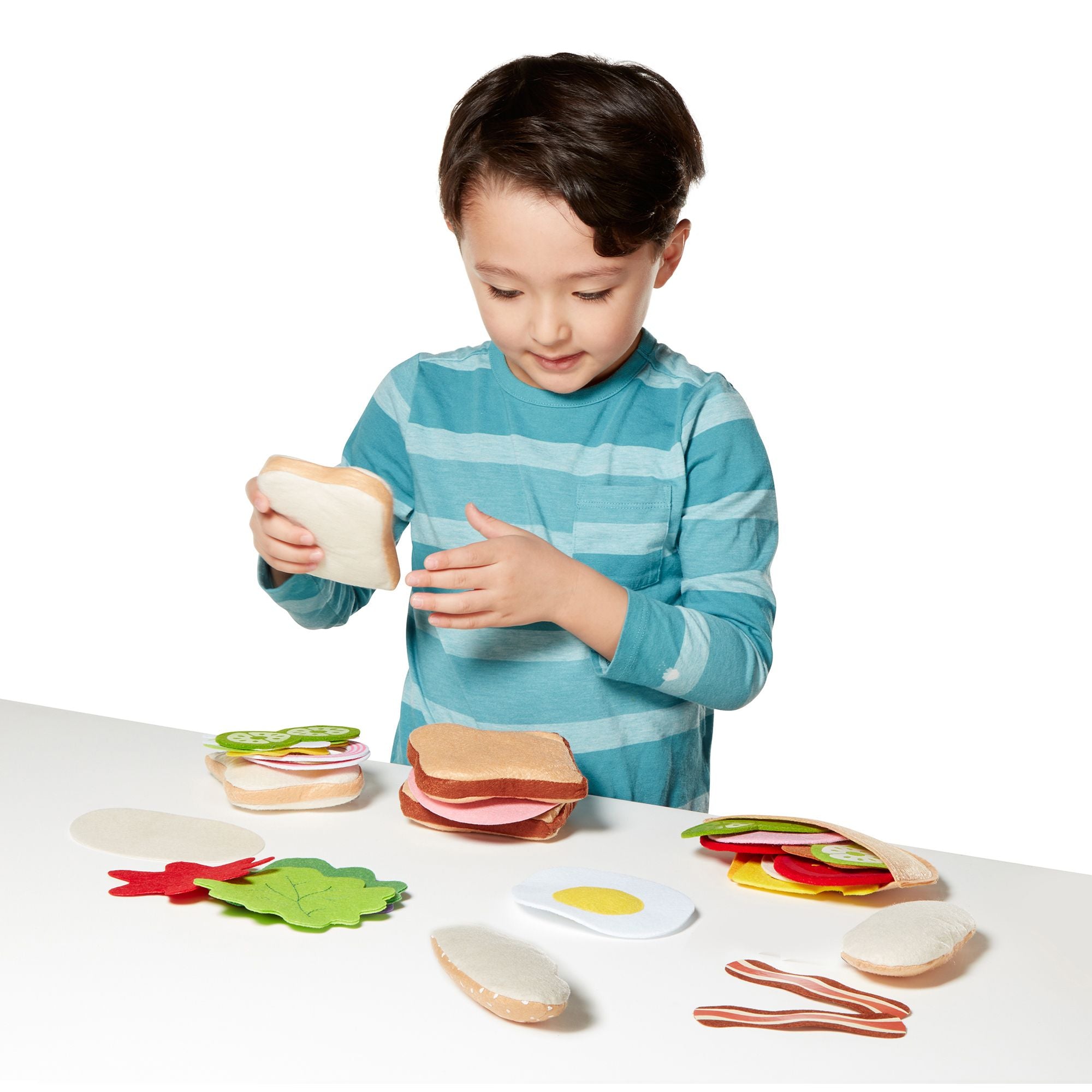 Melissa and Doug Felt Play Food - Sandwich Set