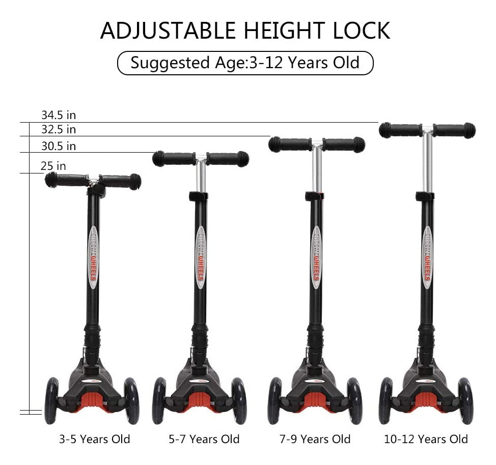 ChromeWheels Mega Glidekick Scooter