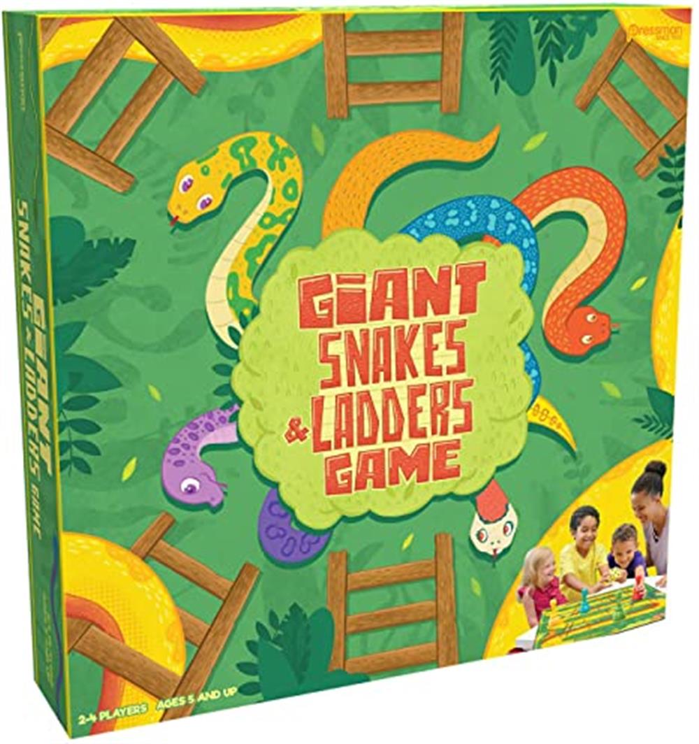 Goliath Giant Snakes & Ladders Game - Classic Gameplay Supersized