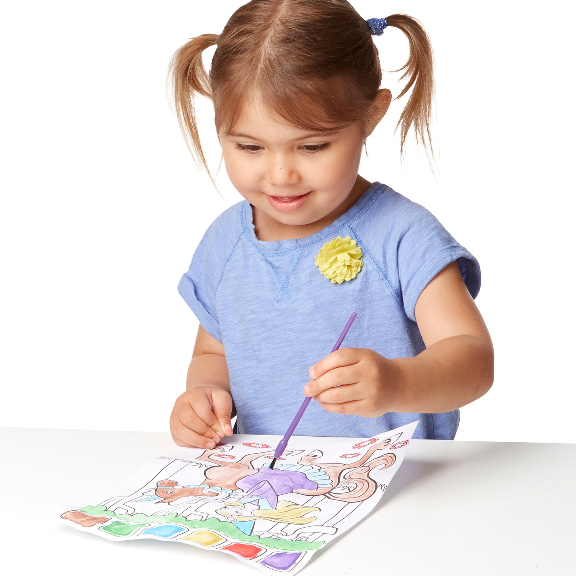 Melissa and Doug Princess Paint with Water Kids' Art Pad