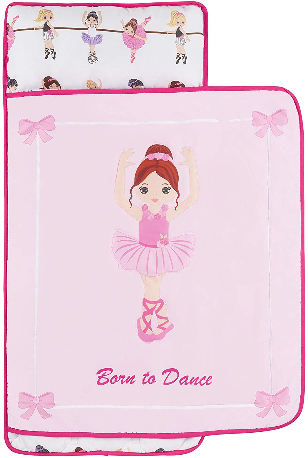 Everyday Kids Born to Dance Toddler Nap Mat with Pillow