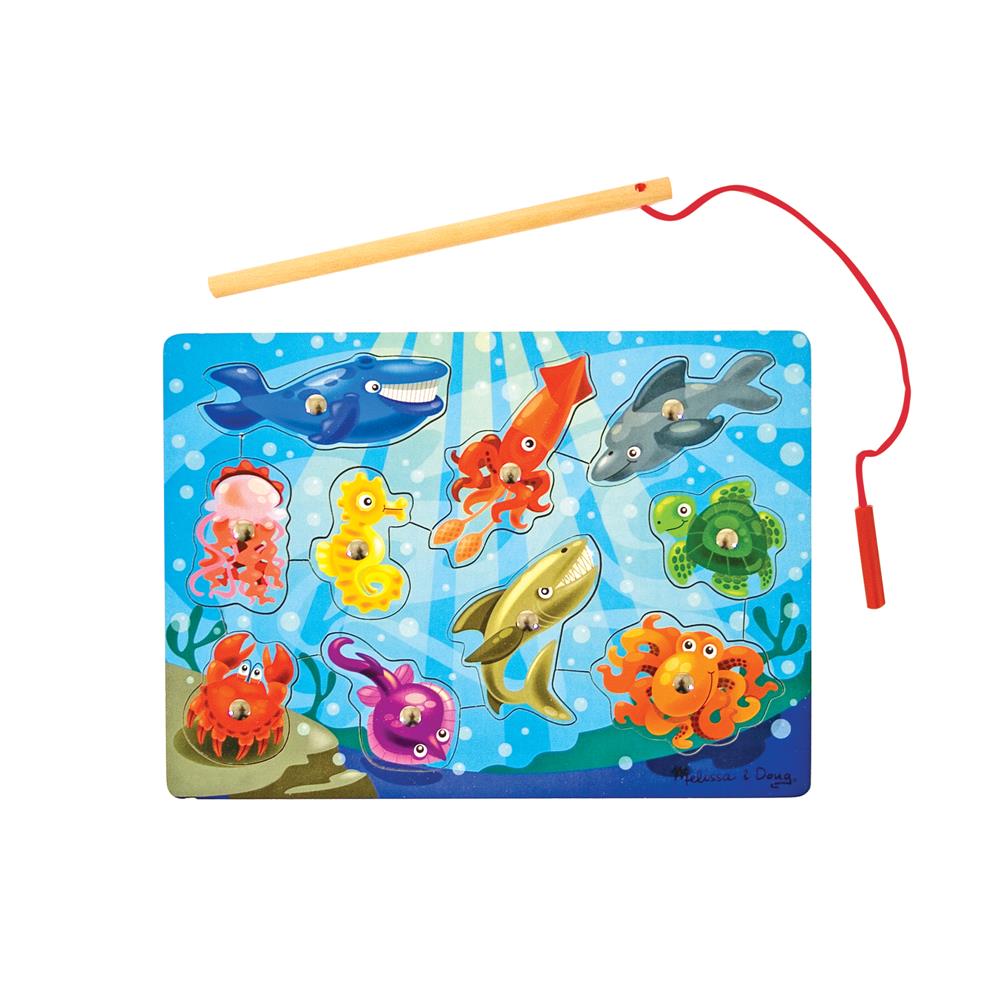 Melissa and Doug Fishing Magnetic Puzzle Game