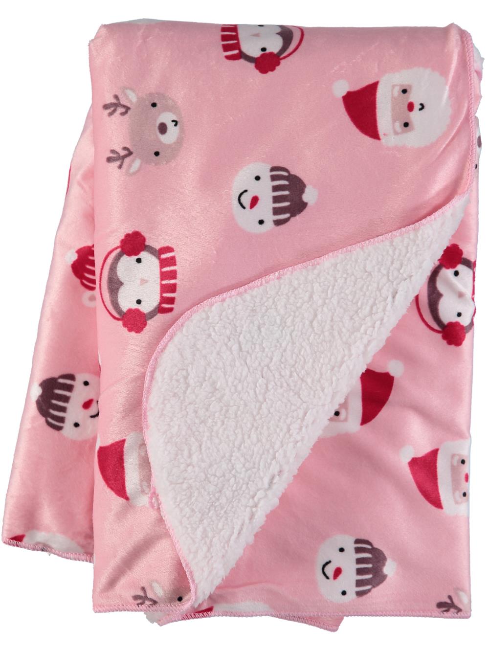 Baby by Bon Bébé Baby Girls' and Baby Boys' Soft and Cuddly Plush Baby Blanket