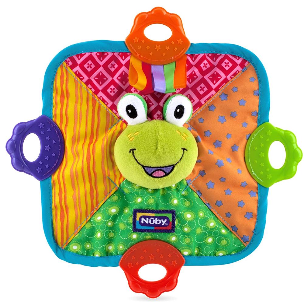 Nuby Plush Teething Blankie