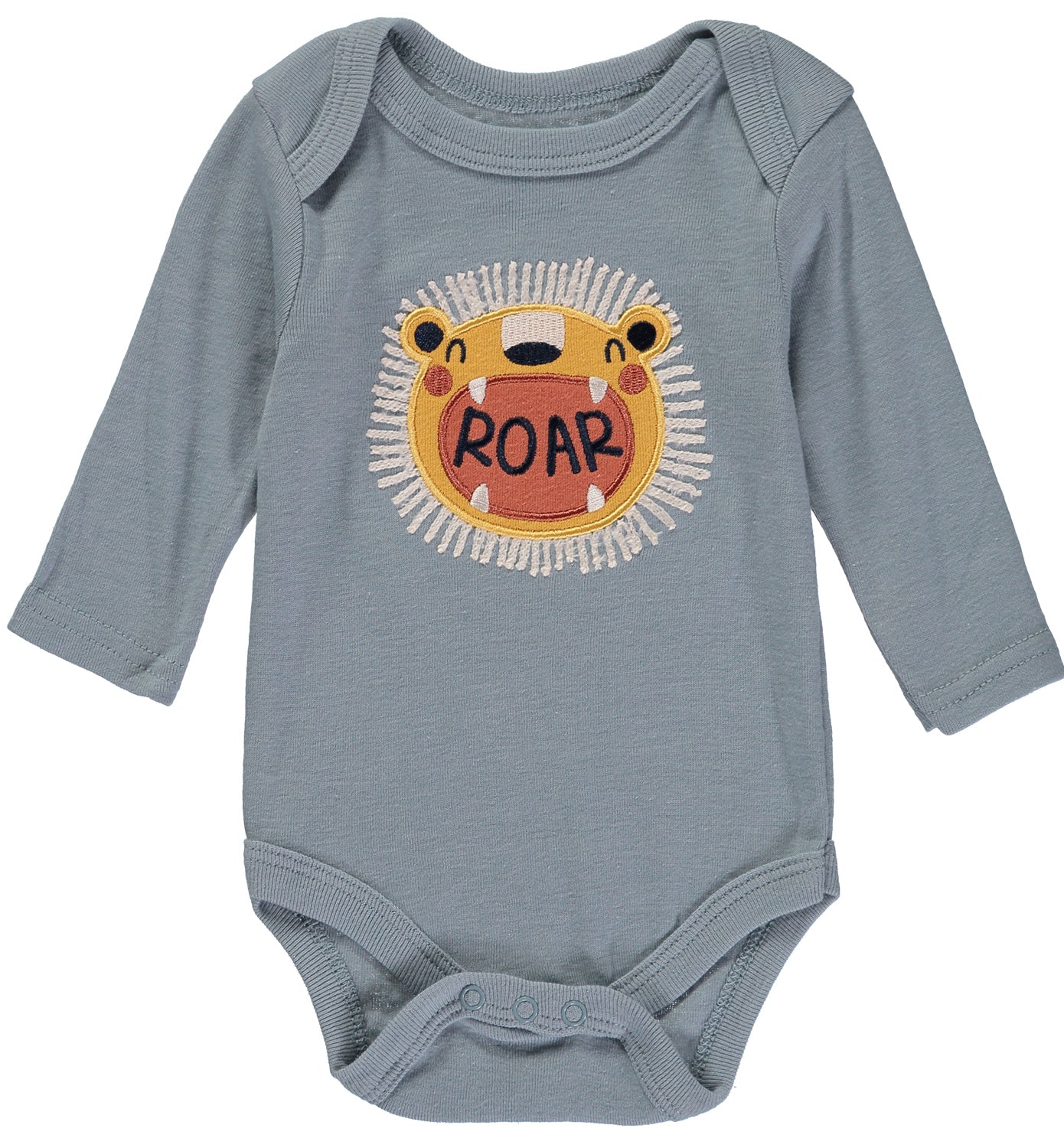 Bon Bebe Boys 0-9 Months 3-Pack Long Sleeve Bodysuits