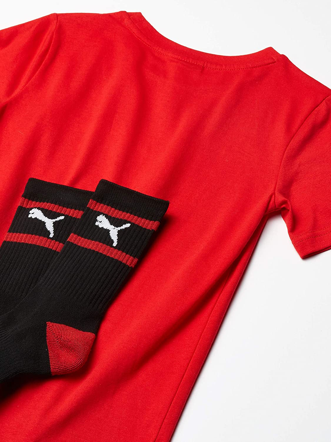 PUMA Boys 4-7 Short Sleeve T-Shirt and Sock Set