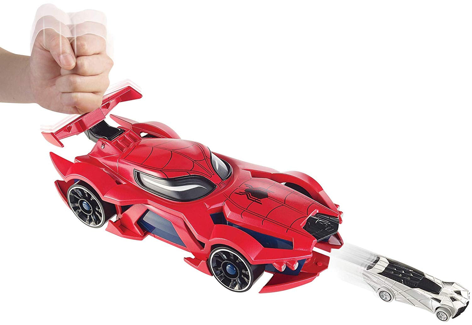 Hot Wheels Marvel Spider-man Web-Car Launcher