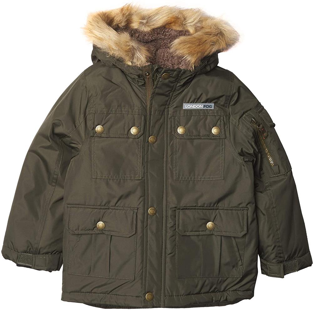 London Fog Boys 4-7 Cargo Snorkel Jacket