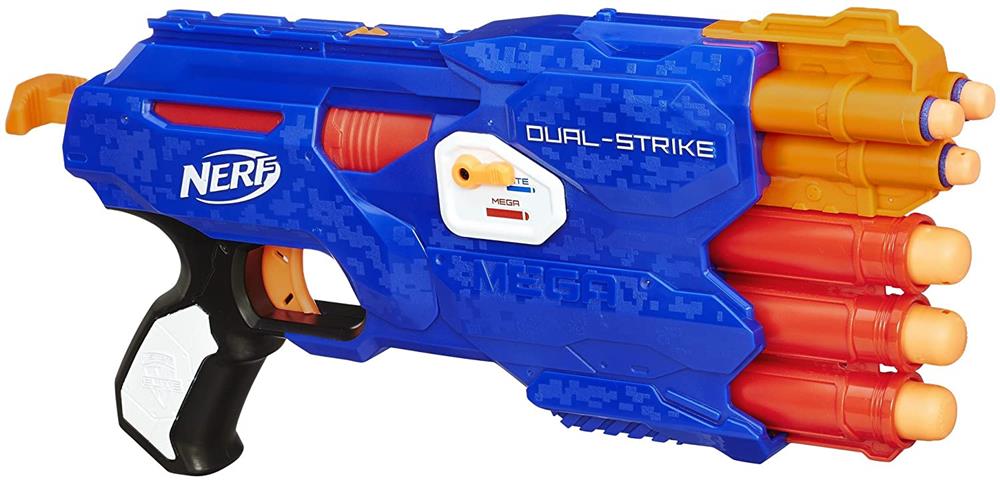 Nerf Dual-Strike Gun