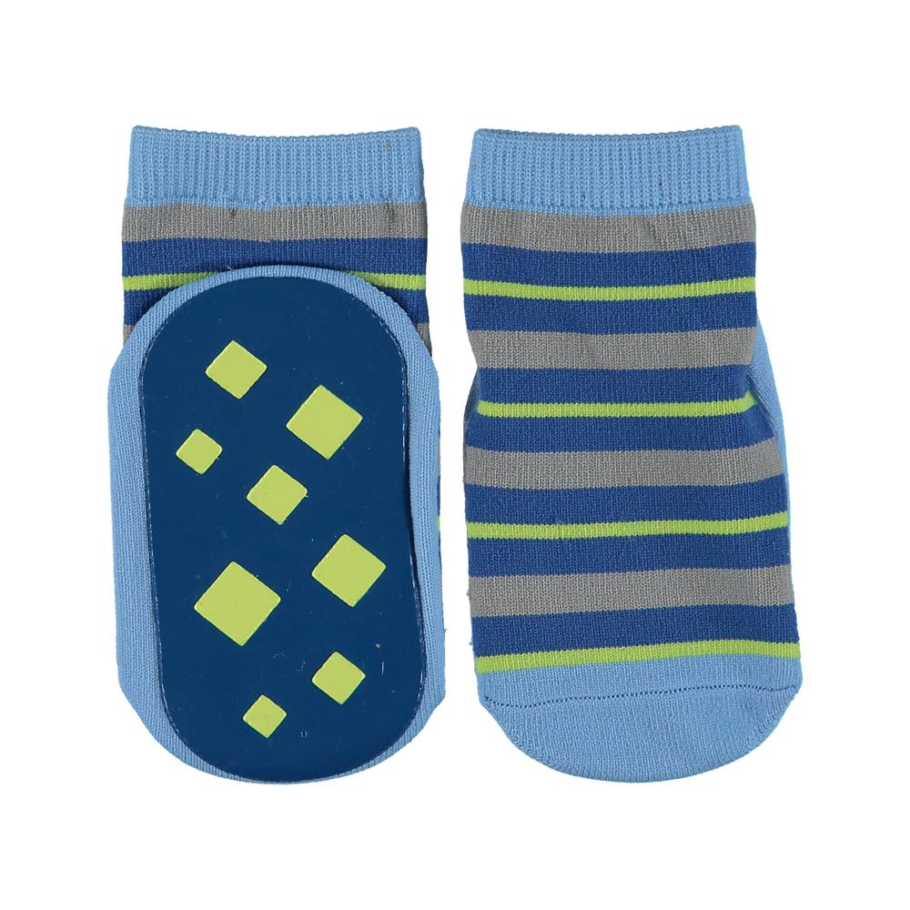 Luvable Friends Boys 3-24 Months Non Skid Socks