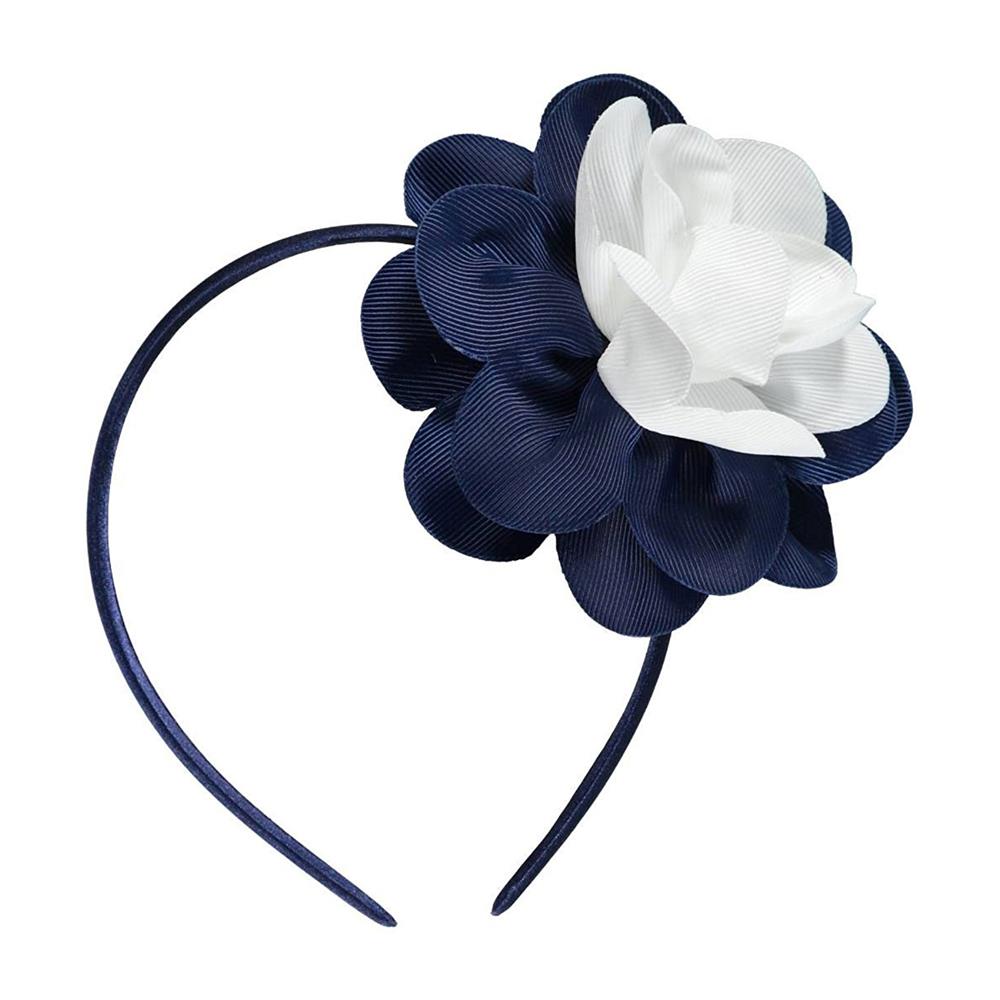 French Toast Girls Two Tone Flower Headband