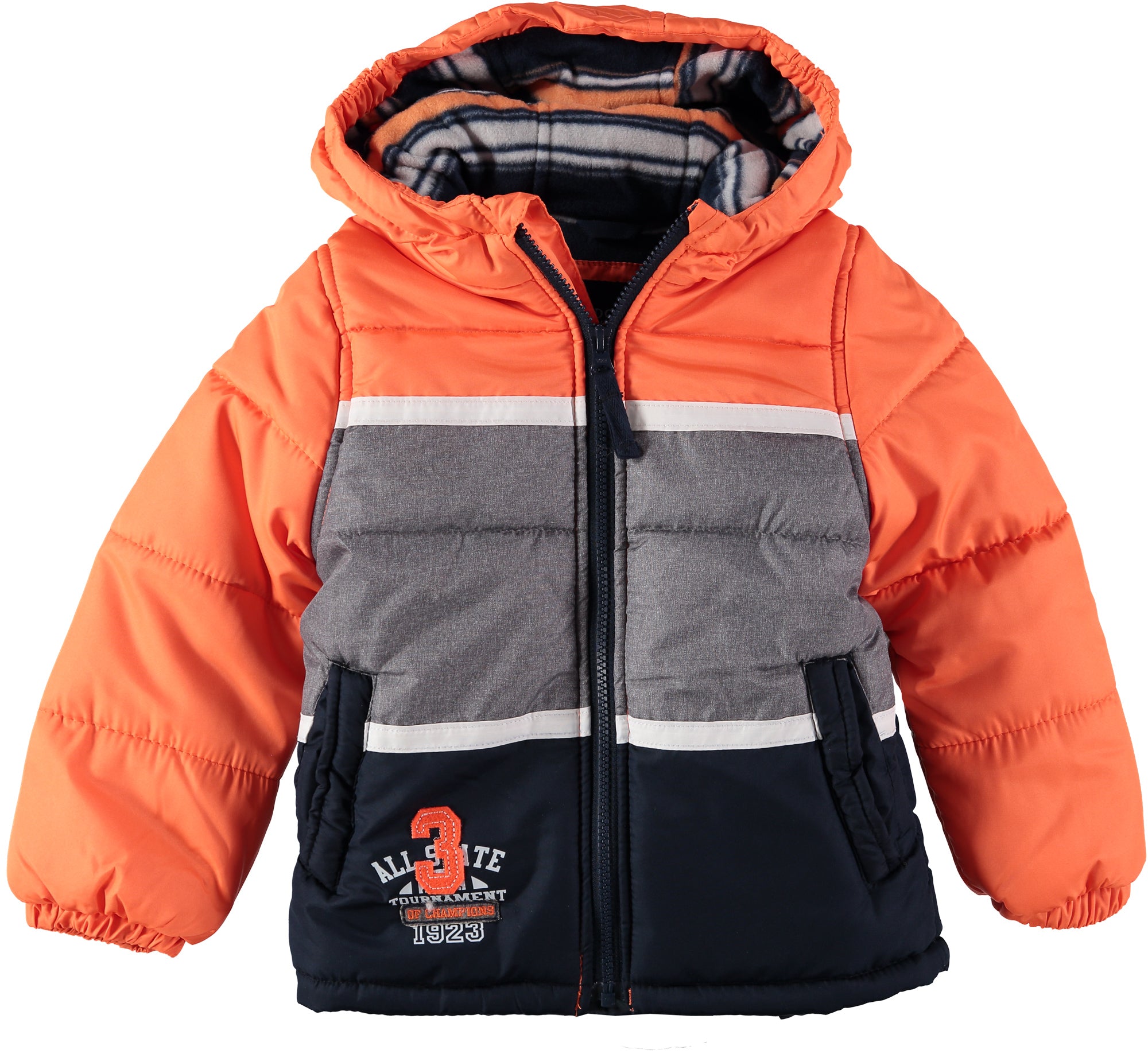 London Fog Boys 12-24 Months Colorblock Snowsuit with Hat