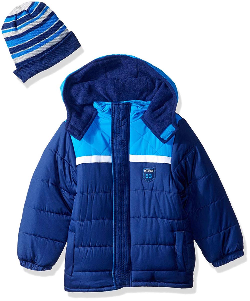 iXtreme Boys Color-Block Jacket W/ Hat