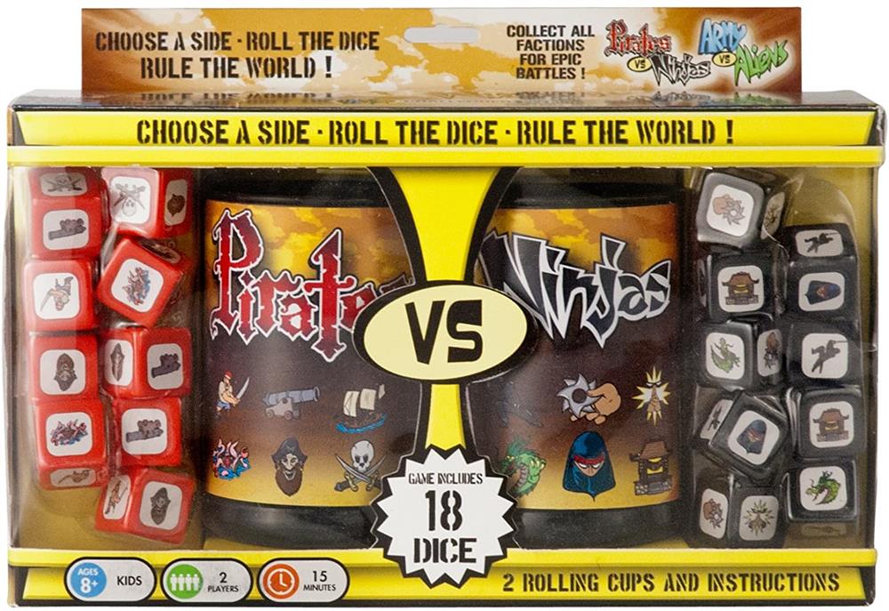 Pirates vs. Ninjas Dice Game