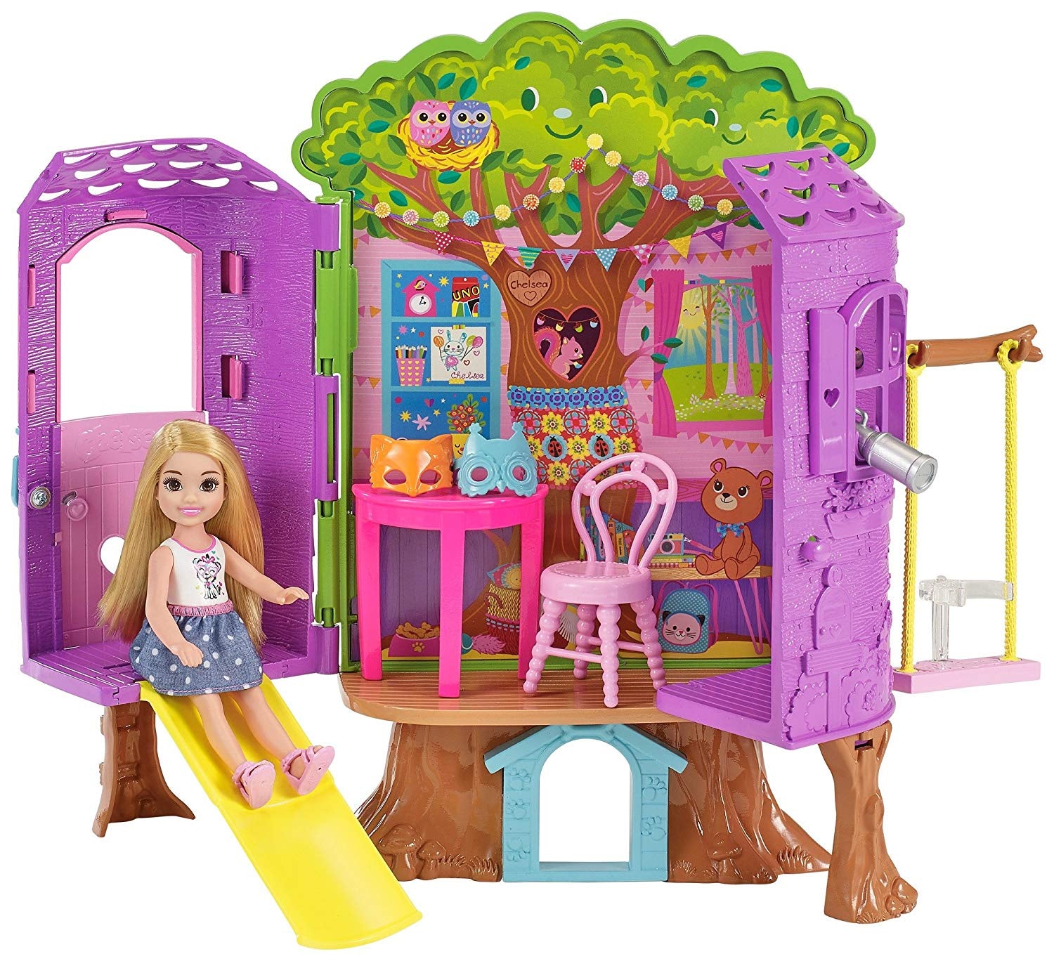 Barbie Club Chelsea Treehouse House Playset