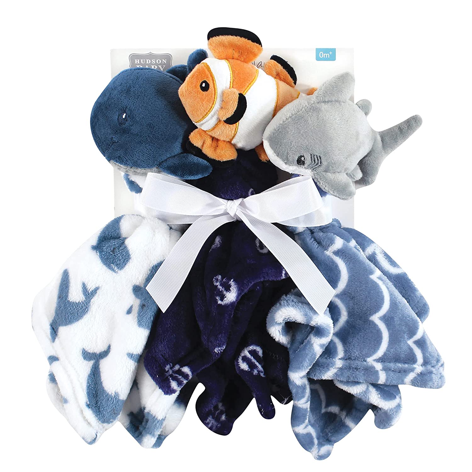 Hudson Baby 3 Pack Security Blanket