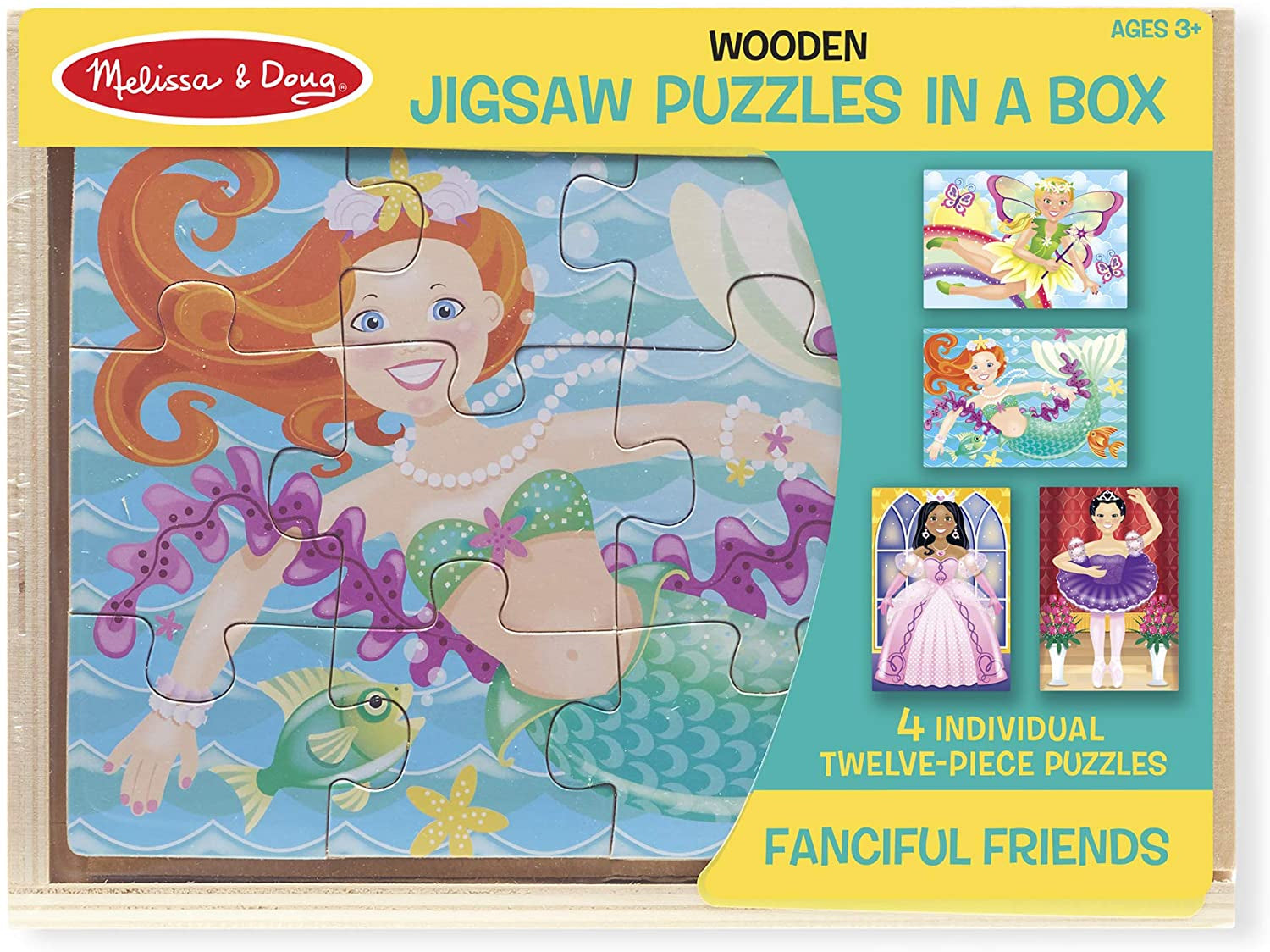 Melissa And Doug Fanciful Friends Jigsaw Puzzle