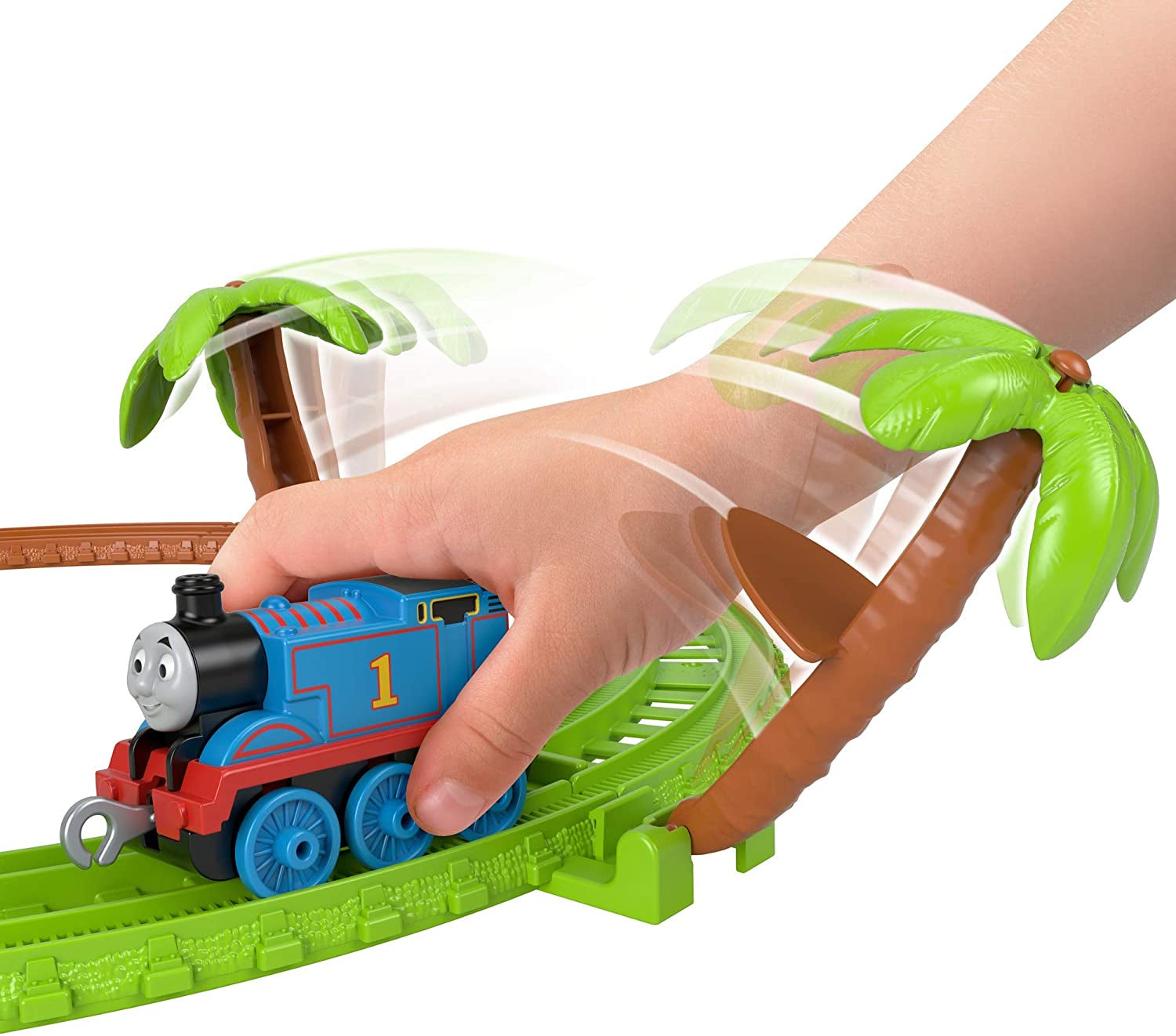 Thomas & Friends Fisher-Price Trackmaster Monkey Trouble Track Set