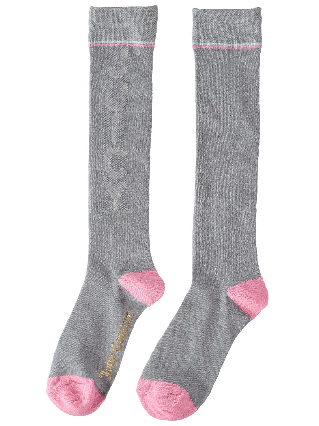 Juicy Couture Girls 7-16 Knee High Socks, 1 Pair