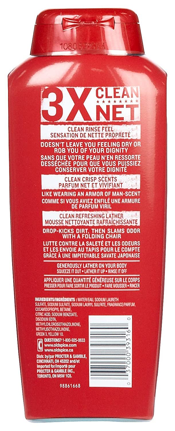 Old Spice High Endurance Body Wash, Pure Sport