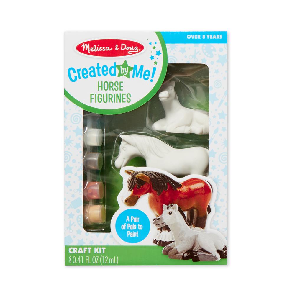 Melissa and Doug Created by Me! Horse Figurines Craft Kit