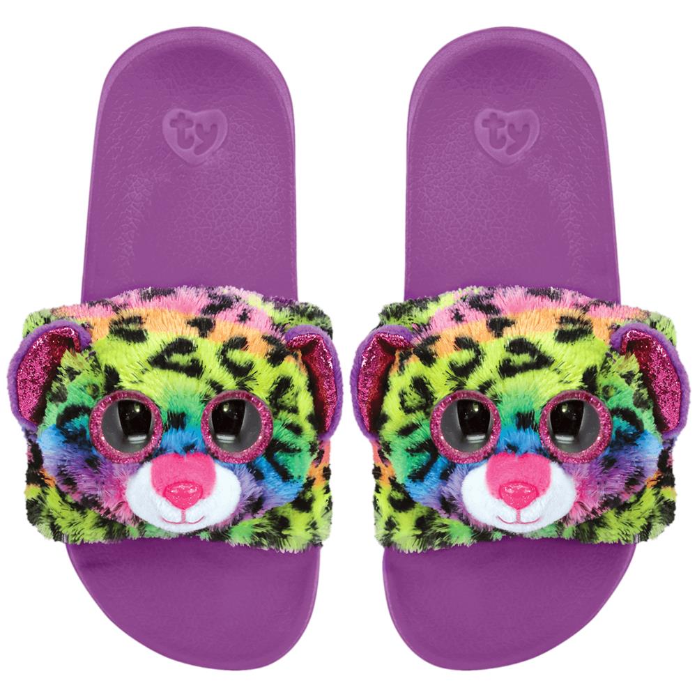 TY Dotty Leopard Slides S/M/L