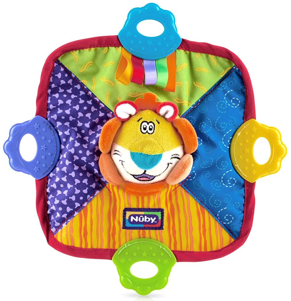 Nuby Plush Teething Blankie