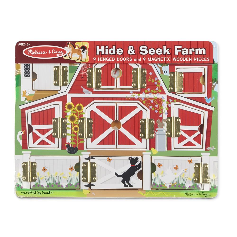 Melissa and Doug Magnetic Hide and Seek Farm