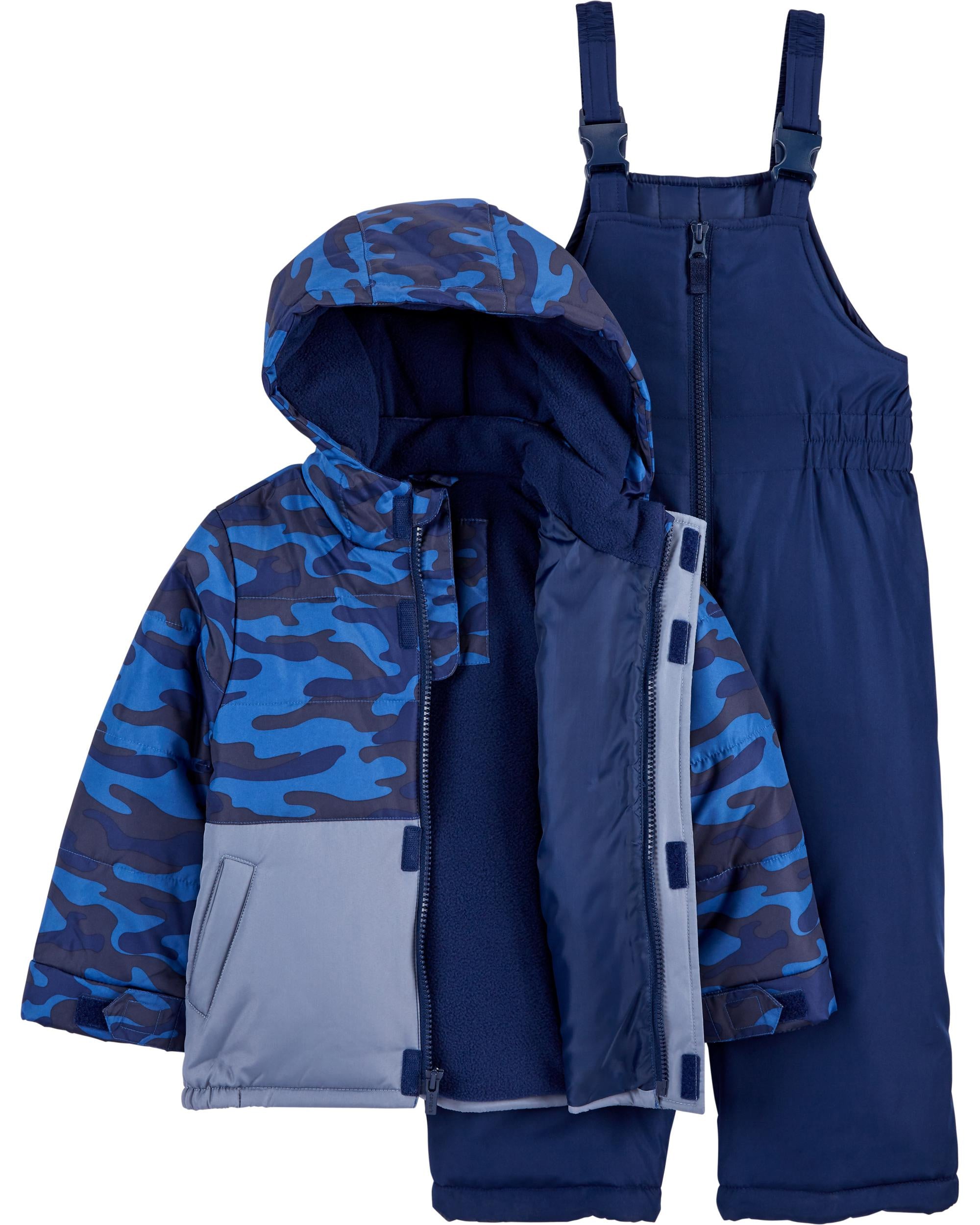 Carters Boys 12-24 Months Camo 2-Piece Snowsuit