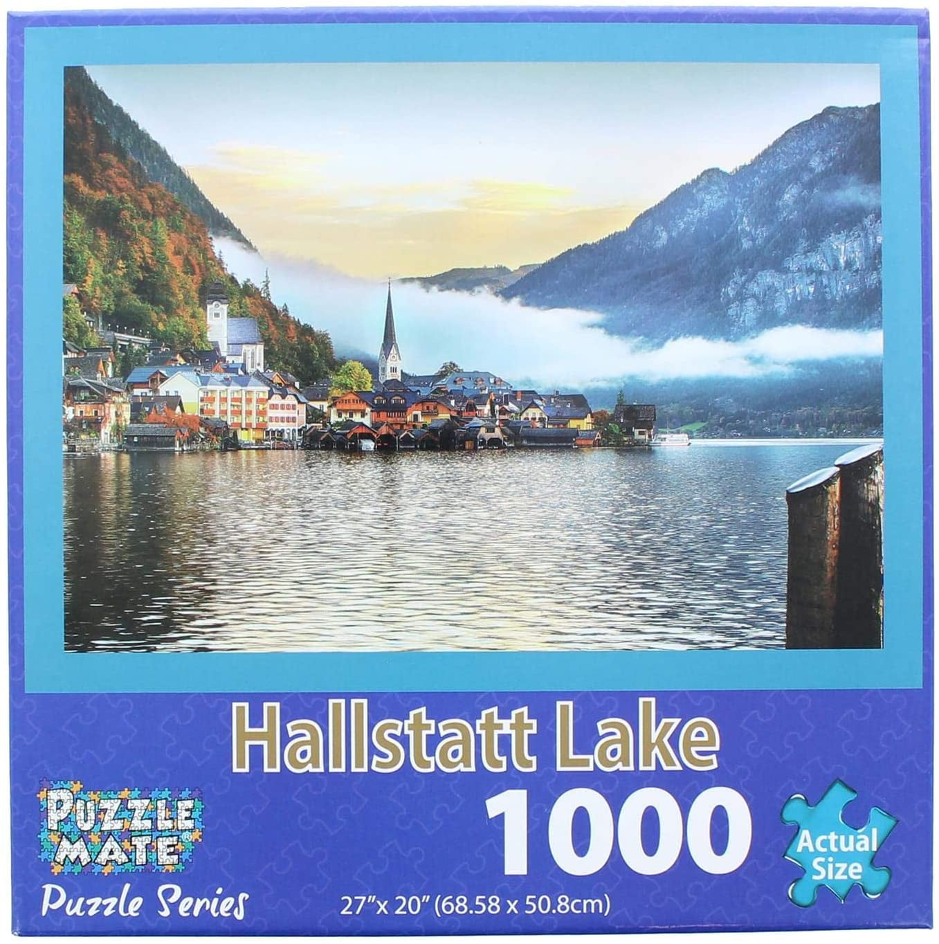 Wisconsin Toy Co. Puzzle Mate 1000 Piece 27'' x 20'' Jigsaw Puzzle