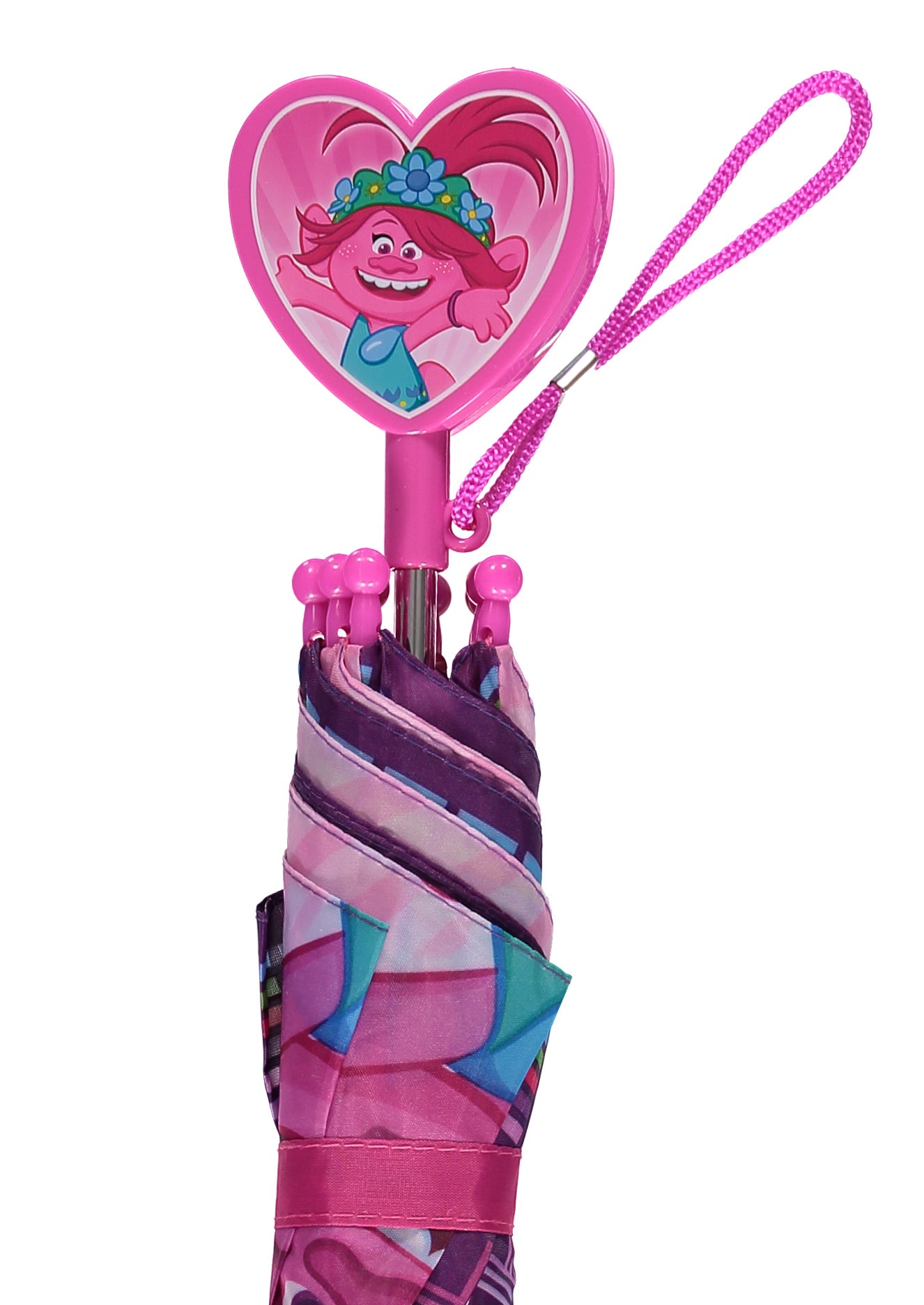 DreamWorks Trolls World Tour 3D Handle Umbrella